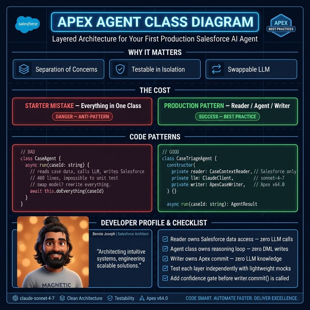Building Your First AI Agent with Claude API and Salesforce supporting diagram 1