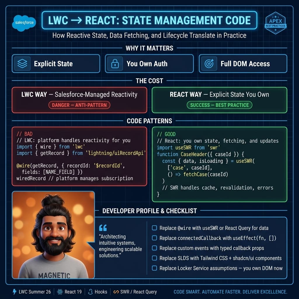 LWC to React: What Salesforce Devs Need to Know supporting diagram 1