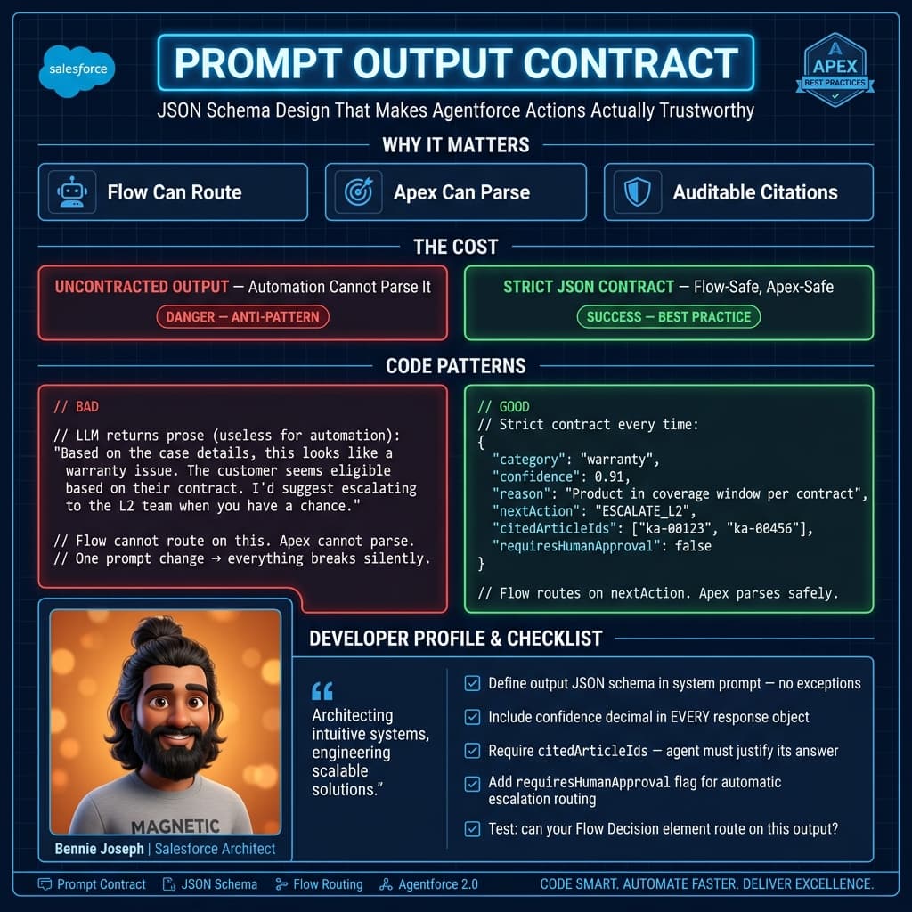 Weak prompts versus production Salesforce prompts comparison